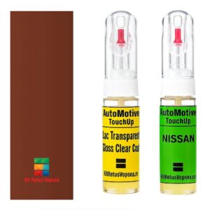 Kit retus vopsea touch-up Nissan March NISA03-W2 (Red), NISA03-W2, A03-W2