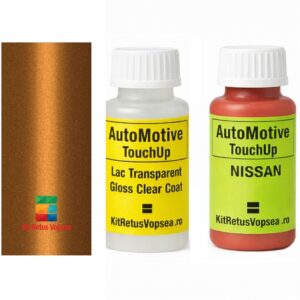 Kit corector vopsea cu pensula Nissan March NISA55 (Orange), NISA55, A55, BA55, INDNISA55