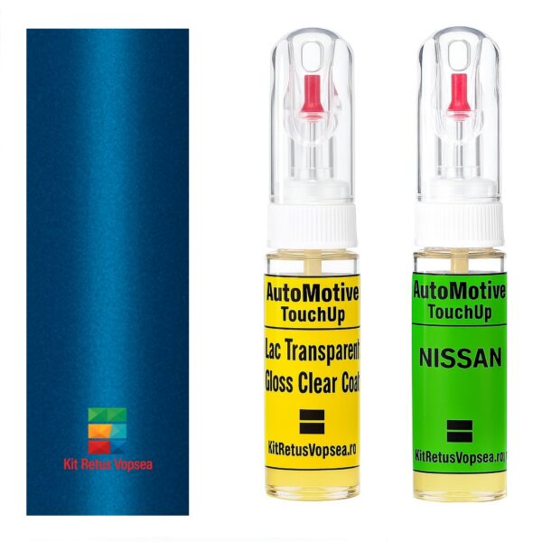 Kit retus vopsea touch-up Nissan March NISB51 (Blue), NISB51, B51, BB51, INDNISB51