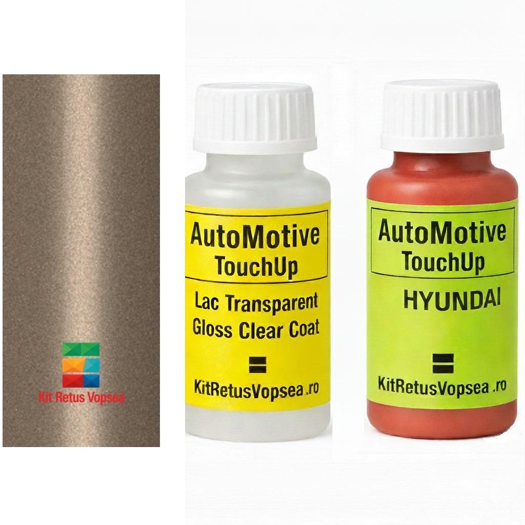 Kit corector vopsea cu pensula Hyundai Matrix HY9824 (Light Chardony), HY9824