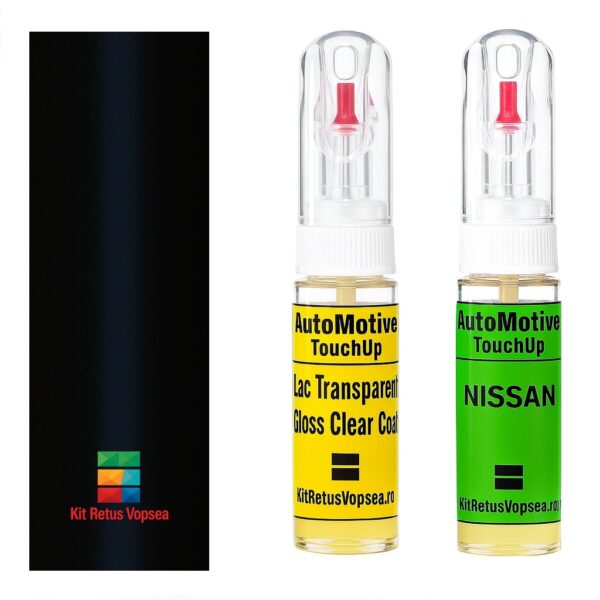 Kit retus vopsea touch-up Nissan Micra NISB20 (Blueish Black), NISB20, 7116, B20, INDNISB20, 550733
