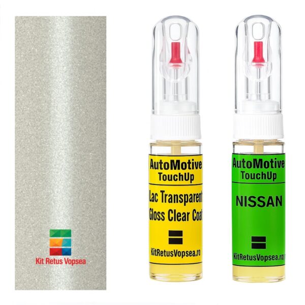 Kit retus vopsea touch-up Nissan Micra NISQAB (White), NISQAB, QAB, INDNISQAB