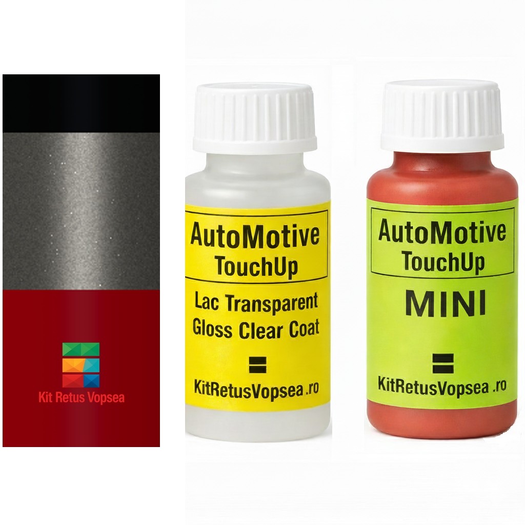 Kit corector vopsea cu pensula Mini Mini Cooper MIN3B6 (Comb. of 851 / C2K / 668), MIN3B6, 3B6