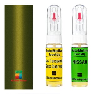 Kit retus vopsea touch-up Nissan Mistral NISJT3 (Yellowish Green), NISJT3, JT3