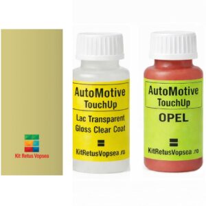 Kit corector vopsea cu pensula Opel Mokka OP41K (Brimstone), OP41K, 41K, G6T, G6Y, GN6, L41K, L-41K, 78T, 186X, 454B, WA186X, WA454B, WA-454B, 11517