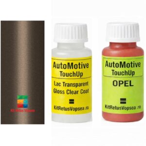 Kit corector vopsea cu pensula Opel Monterey OP837 (Walnussbeige), OP837, 837