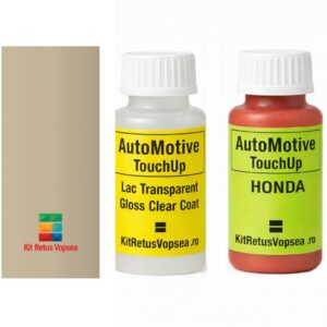 Kit corector vopsea cu pensula Honda N One HON7128 (Cookies Cream), HON7128, YR617, YR-617