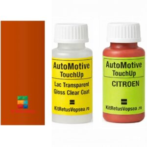 Kit corector vopsea cu pensula Citroen Nemo AC551 (Orange Corail), AC551, 551, EHB, HB