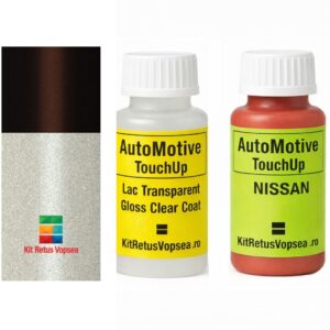 Kit corector vopsea cu pensula Nissan Note NISXAX (Comb. of CAS/QAB), NISXAX, XAX