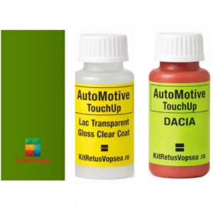 Kit corector vopsea cu pensula Dacia Nova DAC6000 (Verde Primavera) ,DAC6000, O51D, 50004