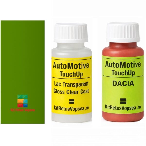 Kit corector vopsea cu pensula Dacia Nova DAC6000 (Verde Primavera) ,DAC6000, O51D, 50004