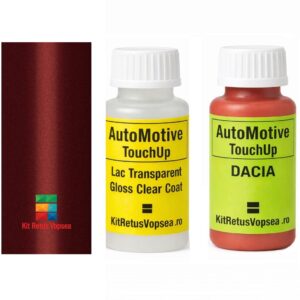 Kit corector vopsea cu pensula Dacia Nova DAC9036 (Rosu Toreador ) ,DAC9036, 21B, TE21B, 21014