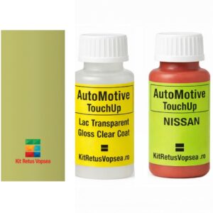 Kit corector vopsea cu pensula Nissan Otti NISNYN (Light Yellow), NISNYN, NYN
