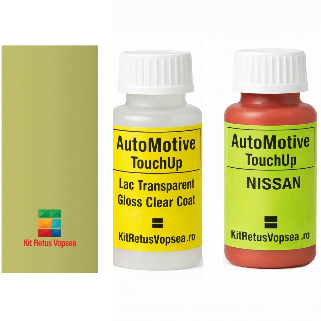 Kit corector vopsea cu pensula Nissan Otti NISNYN (Light Yellow), NISNYN, NYN
