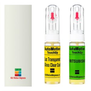 Kit retus vopsea touch-up Mitshubishi Outlander MIT4727 (Scotia White), 771263, MIT4727, BC, CK, W83, AC10983, INDMIT4727, MAU4923, 550095
