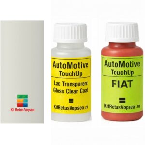 Kit corector vopsea cu pensula Fiat Palio FI90067 (Glacier White), FI90067, INDFI0028, 550083