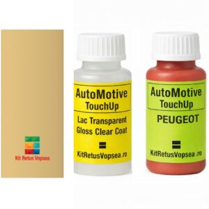 Kit corector vopsea cu pensula Peugeot Partner P1630 (Jaune Aurore), 778145, P1630, KAT, KATB, P0AT, P3AT, ATB9, P0B9