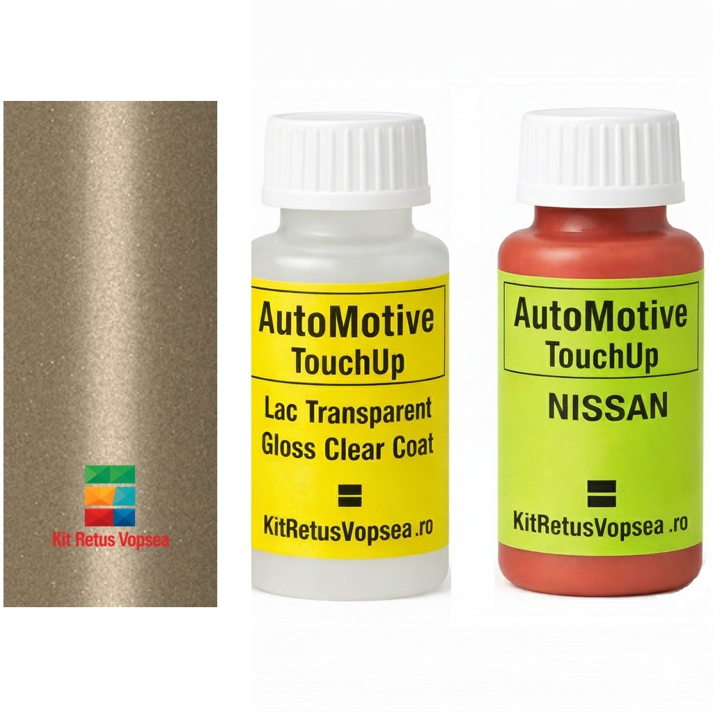 Kit corector vopsea cu pensula Nissan Pathfinder NISHAE (Lt. Beige), NISHAE, BHAE, HAE