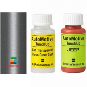 Kit corector vopsea cu pensula Jeep Patriot JP11:JSC (Billet Silver), JP11:JSC, CHA11:JSC, JSC, PSC, QSC, SC, VR-097/A, VR097/A, INDJP11:JSC, 097