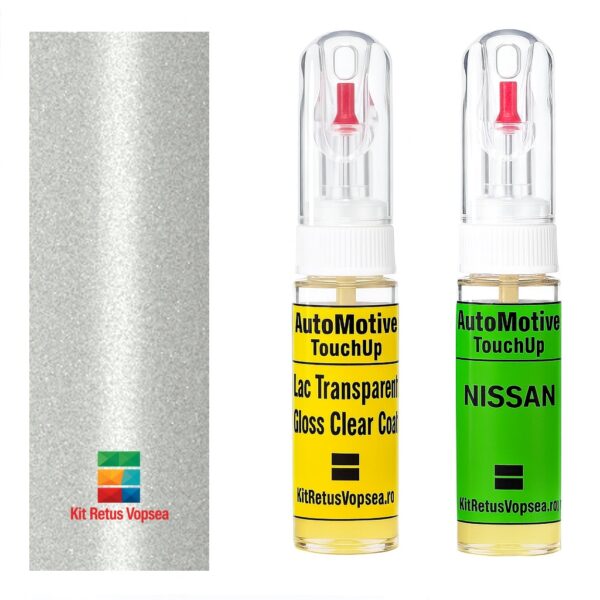 Kit retus vopsea touch-up Nissan Patrol NISQAC (Moonstone White), NISQAC, QAC