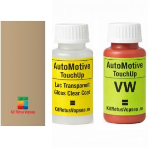 Kit corector vopsea cu pensula Volkswagen Polo VWLA1N (Nevadabeige), 19490, 082138, VWLA1N, LA1N, 9846, B6