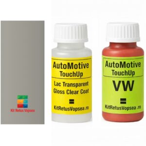 Kit corector vopsea cu pensula Volkswagen Polo VWLA7A (Ascotgrau), 77148, 079074, VWLA7A, LA7A, 9719, A6, 6U6U