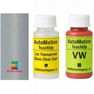 Kit corector vopsea cu pensula Volkswagen Polo VWLB9Z (White Silver), 96112, VWLB9Z, B9Z, LB9Z, L-B9Z, K8, K8K8