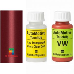 Kit corector vopsea cu pensula Volkswagen Polo VWLC3M (Memoryrot), 32639, VWLC3M, LC3M, RM, 998, X7