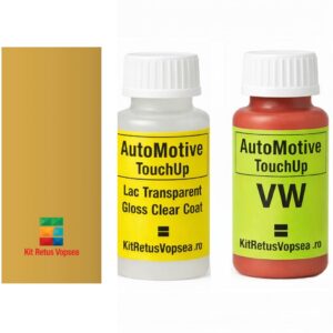Kit corector vopsea cu pensula Volkswagen Polo VWLD1E (Savanna Gelb), VWLD1E, D1E, LD1E, H5, 11471