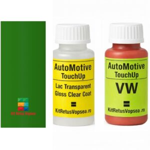 Kit corector vopsea cu pensula Volkswagen Polo VWLJ6A (Hollandgruen), VWLJ6A, J6A, LJ6A