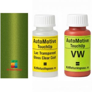 Kit corector vopsea cu pensula Volkswagen Porsche 914 VWL96N (Viperngruen), 63486, 095117, VWL96N, L96N, Y5