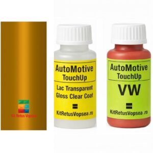 Kit corector vopsea cu pensula Volkswagen Porsche 914 VWL97G (Gold), 42112, 091274, VWL97G, L97G, EVO42112