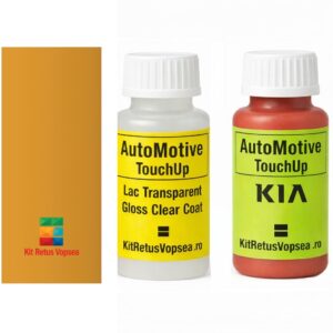 Kit corector vopsea cu pensula Kia Pregio KIA1016 (Amarillo Taxi), KIA1016, AMT