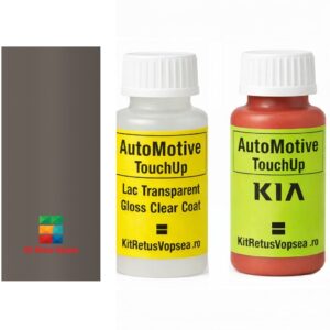 Kit corector vopsea cu pensula Kia Pride KIA8010 (Brown), KIA8010, GD