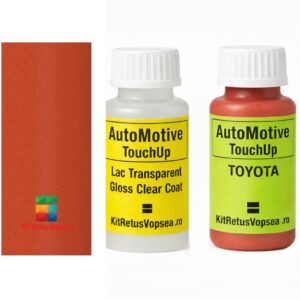 Kit corector vopsea cu pensula Toyota Prius C TOY4V7 (Mandarin Orange), TOY4V7, 4V7