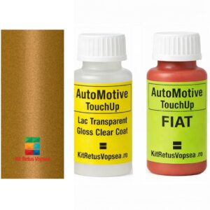 Kit corector vopsea cu pensula Fiat Punto Evo FI786:14 (Glitterati Gold), FI786:14, 786