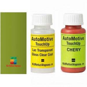 Kit corector vopsea cu pensula Chery QQ SCR6000 (Apple Green), SCR6000, FH