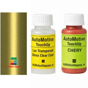 Kit corector vopsea cu pensula Chery QQ SCR9100 (Jinxing Yellow), SCR9100, ED