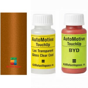 Kit corector vopsea cu pensula BYD Qin BYD9200 (Jasmine Orange), BYD9200, X4