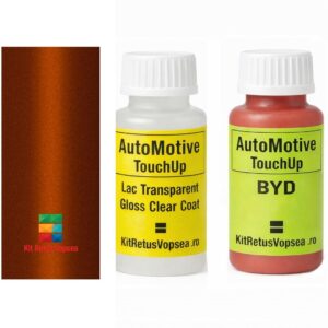 Kit corector vopsea cu pensula BYD Qin BYD9201 (Dynamic Orange), BYD9201, XB