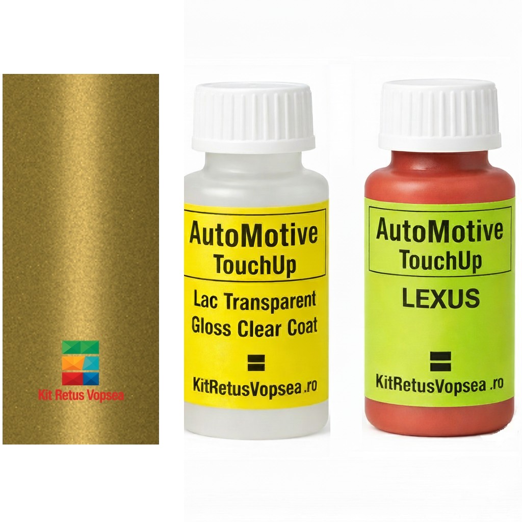 Kit corector vopsea cu pensula Lexus RC350 LEX5B1 (Olympic Gold), LEX5B1, 5B1
