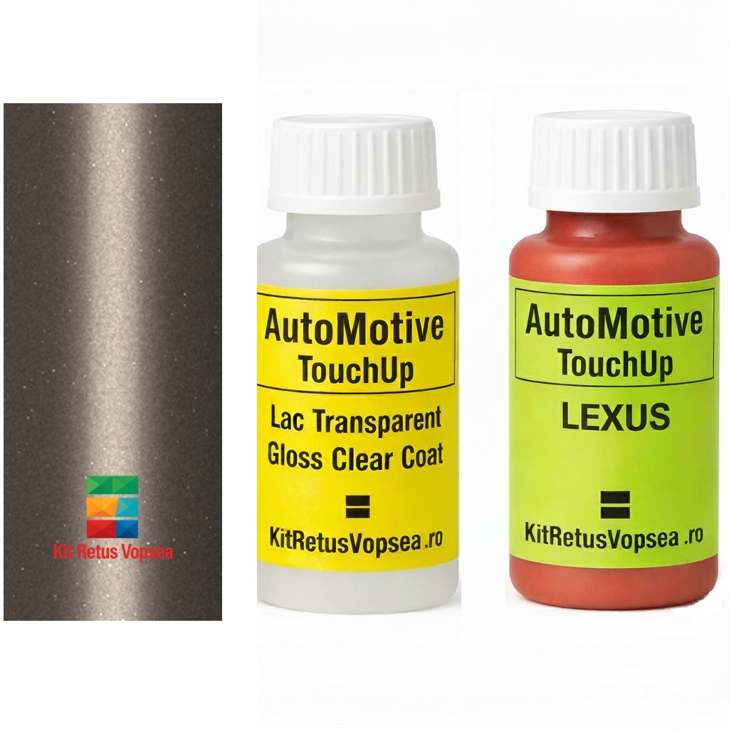 Kit corector vopsea cu pensula Lexus RX300 LEX4P9 (Grayish Brown)