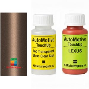 Kit corector vopsea cu pensula Lexus RX330 LEX4S5 (Lt. Brown), LEX4S5, 4S5