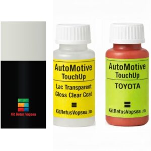 Kit corector vopsea cu pensula Toyota Raize TOYXJ7 (Comb. of W09/X13), TOYXJ7, XJ7