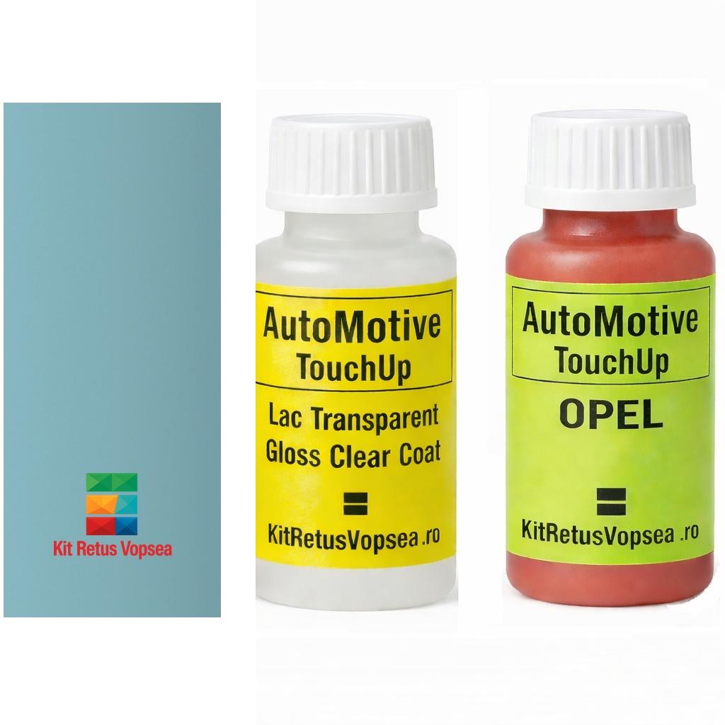 Kit corector vopsea cu pensula Opel Rekord OP205 (Lagoblau), 52759, 061900, OP205, 205