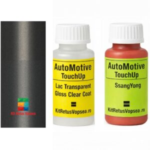 Kit corector vopsea cu pensula SsangYong Rexton SSY0021 (Comb. of AAW/ABB) ,SSY0021, NAA