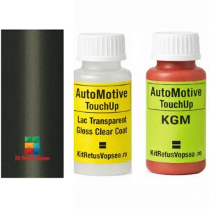 Kit corector vopsea cu pensula KGM Rexton Sports KGMGAM (Amazonia Green), KGMGAM, GAM