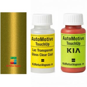 Kit corector vopsea cu pensula Kia Rio KIA9103 (Greenish Yellow), KIA9103, 2Y