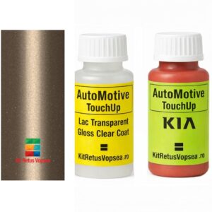 Kit corector vopsea cu pensula Kia Rio KIA9800 (Light Gold), KIA9800, 6Y