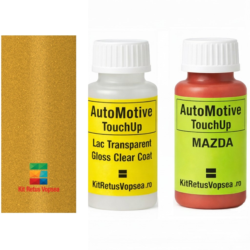 Kit corector vopsea cu pensula Mazda Roadster MAZ9393 (Blazing Yellow), MAZ9393, 26S